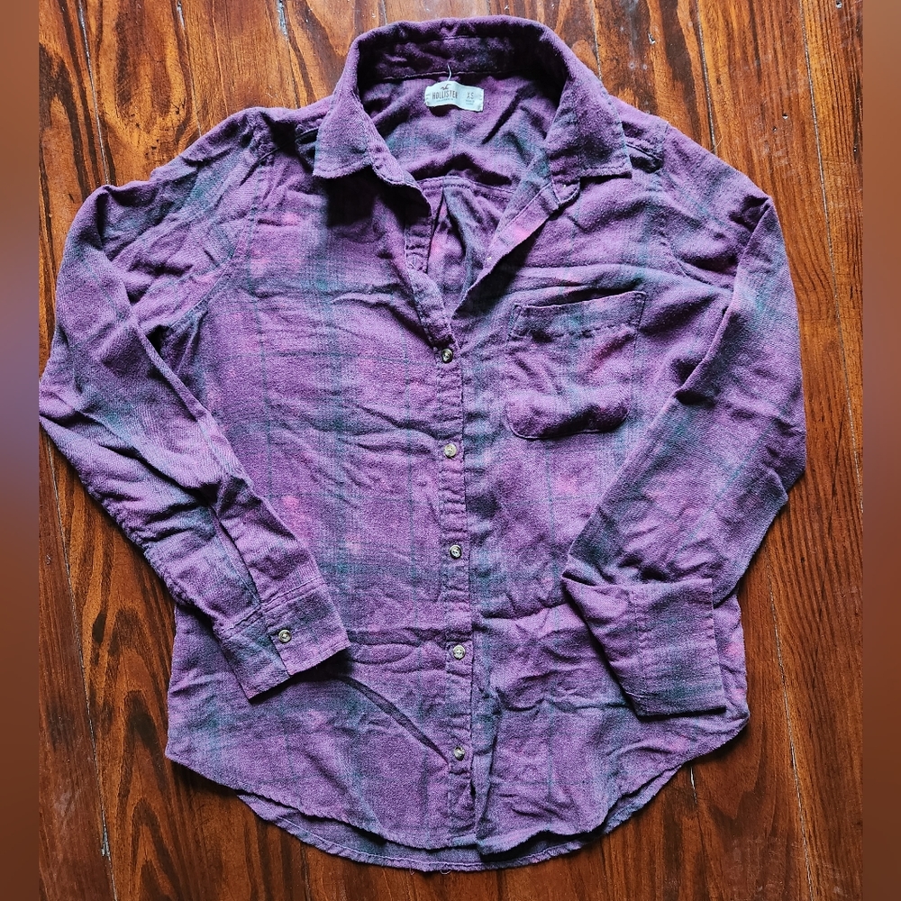 Hollister plaid flannel